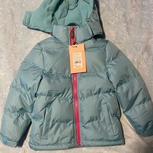 Kids Blue Puffer Jacket